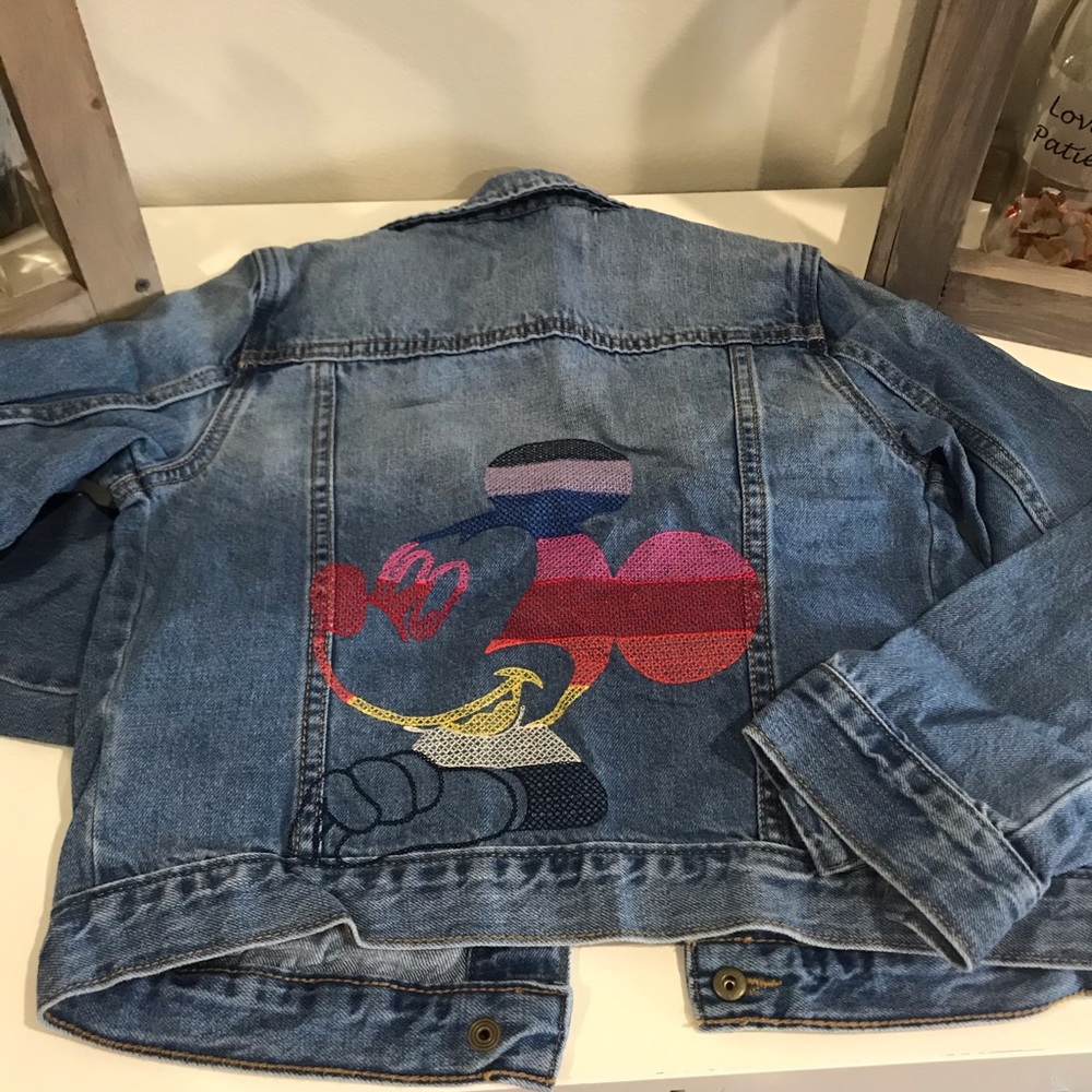 Mickey Mouse Jean Jacket GAP KIDS